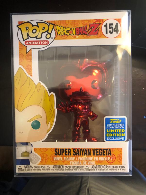 Hot topic red chrome 2024 vegeta