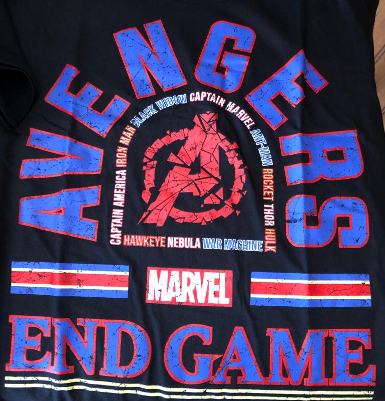 Endgame shirt clearance hot topic