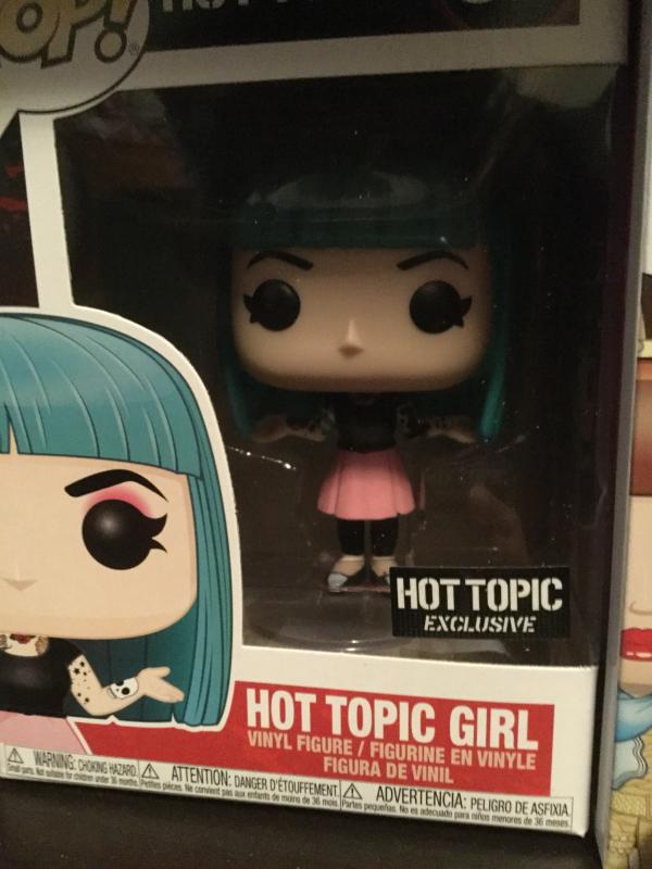 Hot topic girl funko hot sale pop