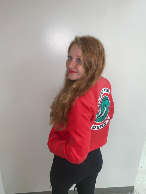 Red on sale serpent jacket