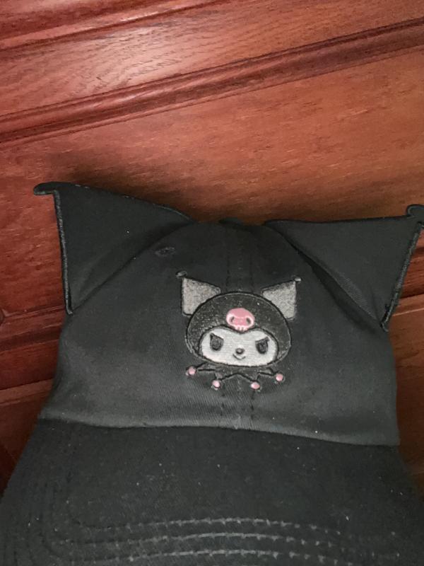 Kuromi 3D Ears Dad Cap | Hot Topic