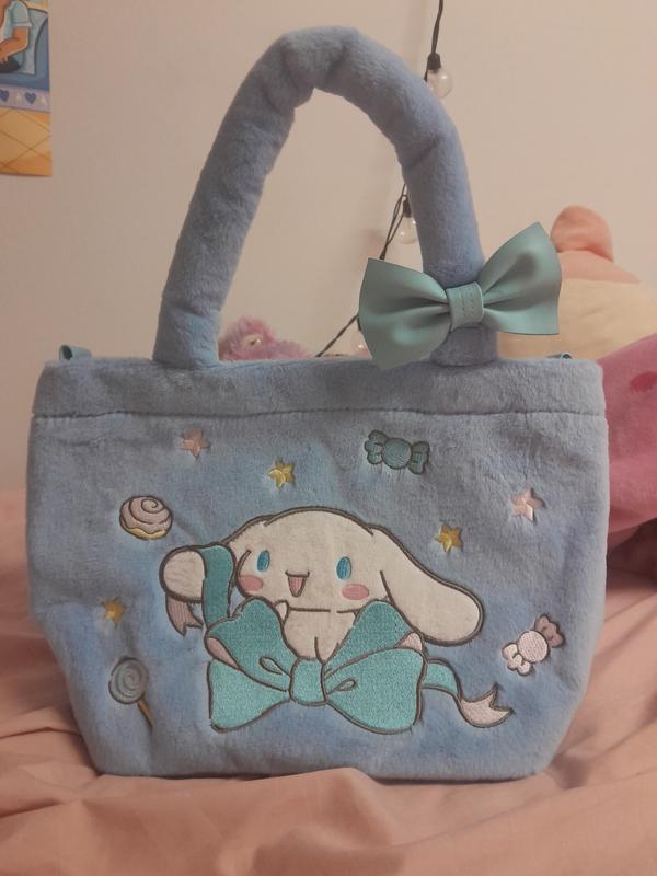ショルダーバッグ・ポシェット sienne Cinnamoroll Cross Body Bag BSA040 Cinnamoroll Crossbody Bag (Silver Houndstooth Series)