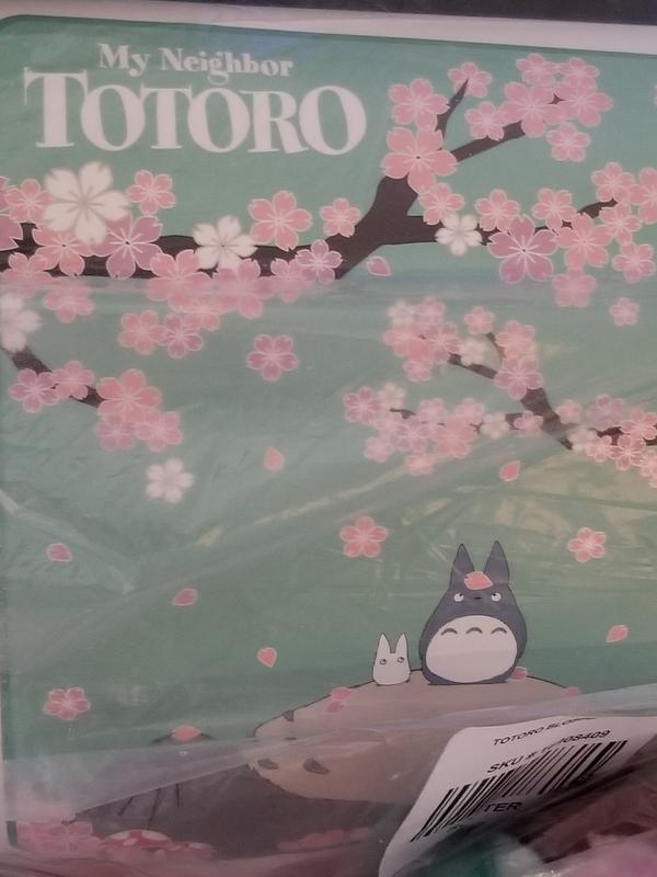 Studio Ghibli My Neighbor Totoro Cherry Blossom Throw Blanket