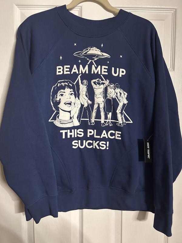 Stranger Things Beam Me Up Girls Sweatshirt | Hot Topic