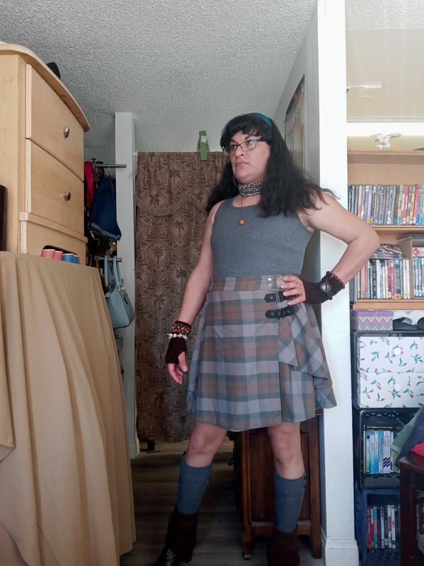 Outlander Tartan Buckle Skirt Plus Size Hot Topic