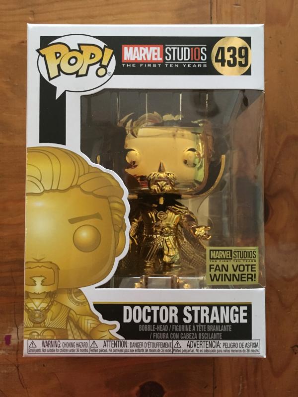 Doctor strange funko pop gold online