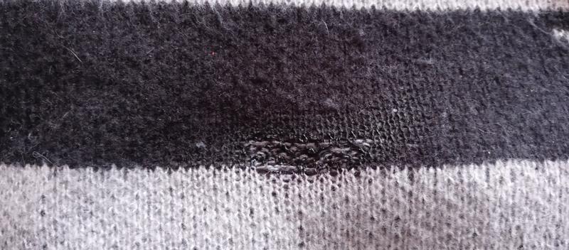 Black & Grey Stripe Star Girls Knit Sweater Plus Size | Hot