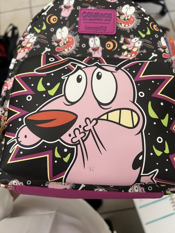 Loungefly Courage The Cowardly Dog Mini Backpack | Hot Topic