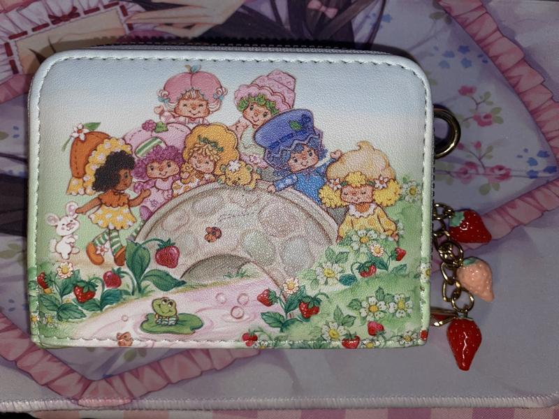 Strawberry Shortcake Characters Mini Zipper Wallet | Hot Topic