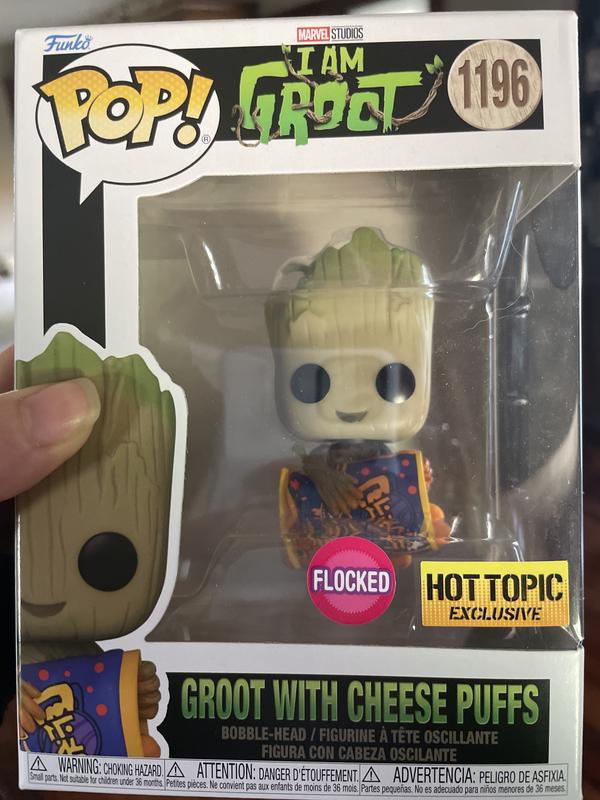 Marvel: Groot With Cheese Puffs (#1196) FUNKO Pop!