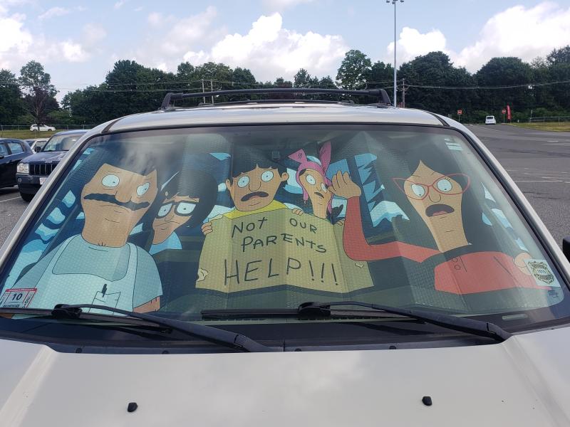 Bob's burgers deals car shade