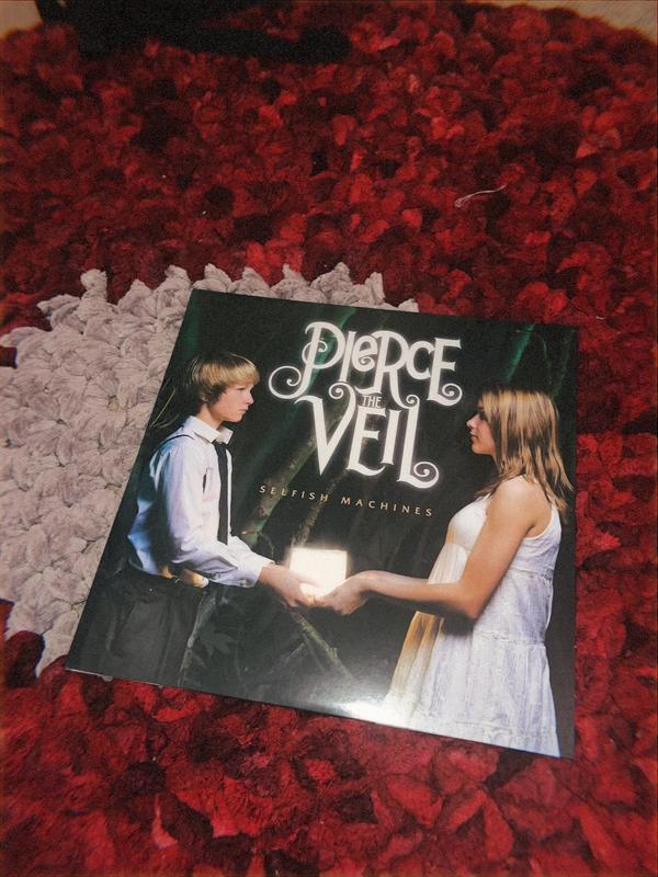 Pierce The Veil Selfish Machines (Red/Black Split) Vinyl LP Hot