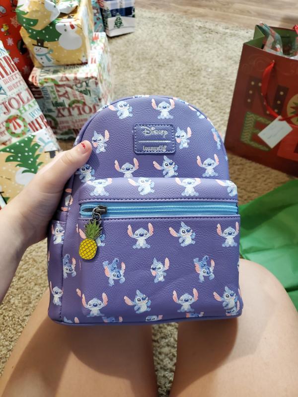 Loungefly disney stitch poses mini backpack best sale