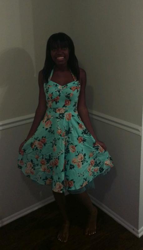 Hot topic floral dress sales
