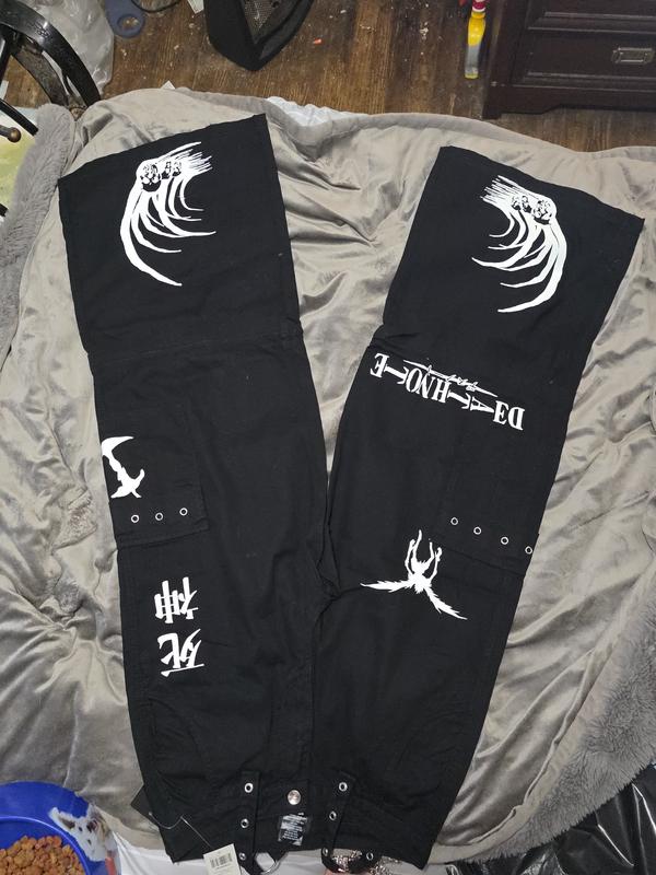 Death Note Suspender Zip-Off Wide Leg Jeans | Hot Topic