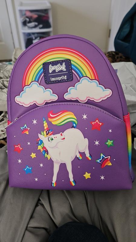 Loungefly Lisa Frank Unicorn Reflection Mini Backpack Standard