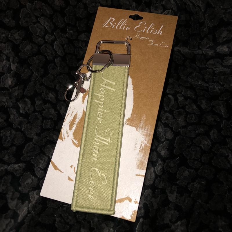 Billie Eilish Happier Than Ever Key Chain Strap | Hot Topic
