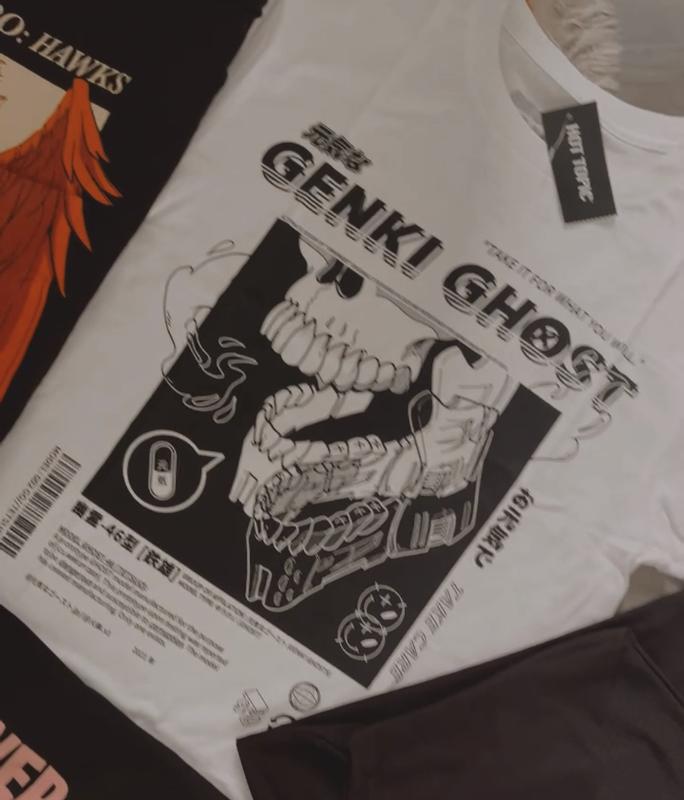 キタニタツヤ　\"Ghost！？\" Tシャツ Ghost！？