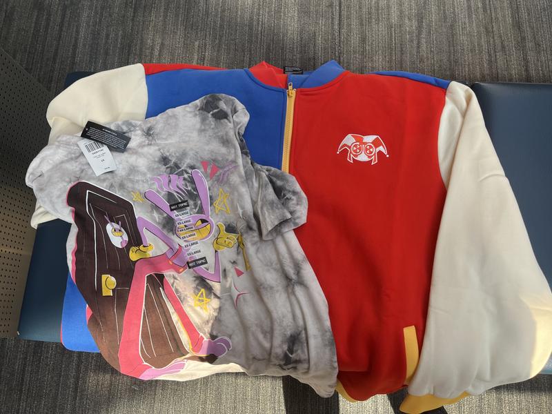 The Amazing Digital Circus Pomni Color-Block Jacket | Hot Topic