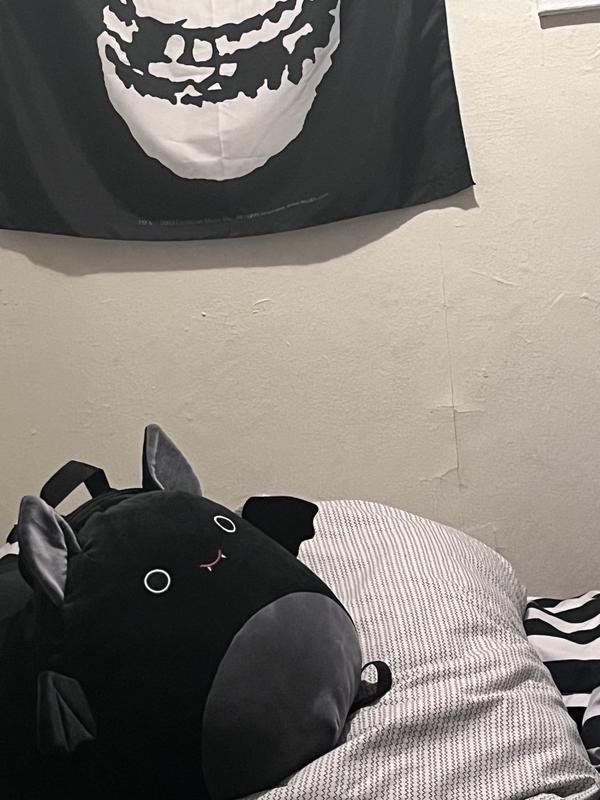 Squishmallows Emily The Bat Plush Backpack | Hot Topic display picture 3