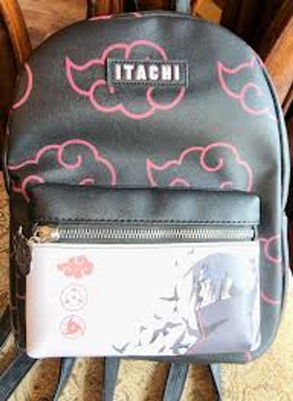 Hot Topic, Bags, Naruto Shippuden Itachi Akatsuki Mini Backpack Purse