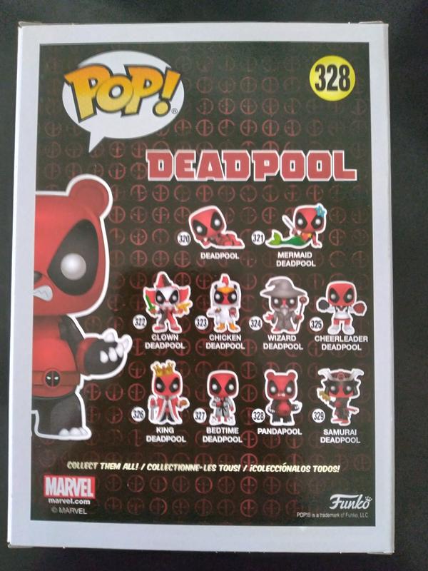 Funko Pop! Marvel Deadpool Pandapool Hot Topic Exclusive Bobble-Head Figure  #328 - US