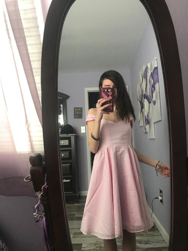 Hell Bunny Pink Eveline Swing Dress | Hot Topic
