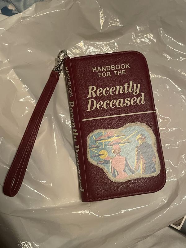 Beetlejuice Handbook For The Recently Deceased Tech Wristlet Hot