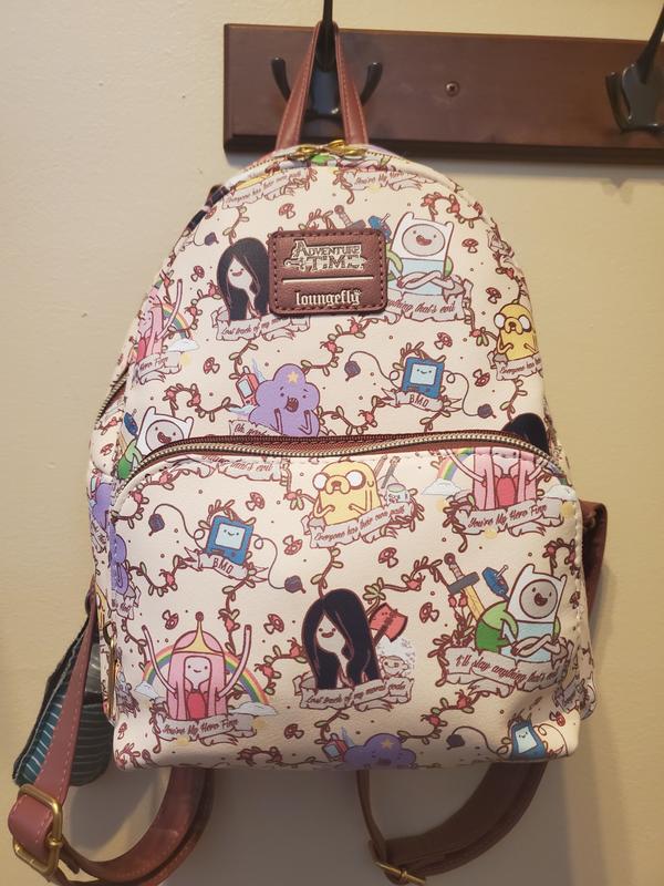 Loungefly Adventure Time Banner Mini Backpack | Hot Topic display picture 3