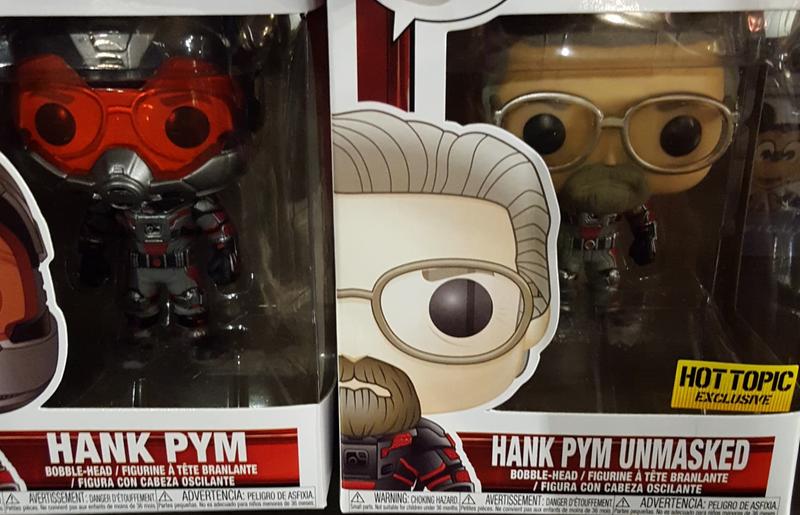 Funko Marvel Ant-Man And The Wasp Pop! Hank Pym Unmasked