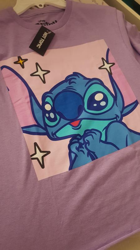 【NICK&NICOLE】 DISNEY STITCH COUPLE OF LOVE CROP TOP/追跡付 33620051_hi?h=512