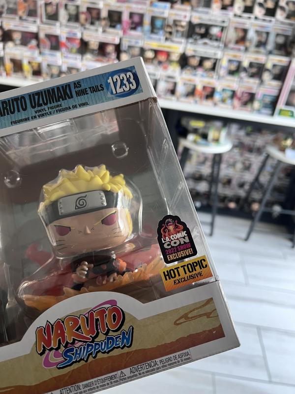 Funko POP! #1233 Naruto Uzumaki As Nine Tails Hot Topic buy L.A Con W/PROTECTOR