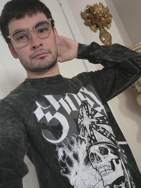 Ghost Papa Emeritus Skeleton Long-Sleeve T-Shirt | Hot Topic