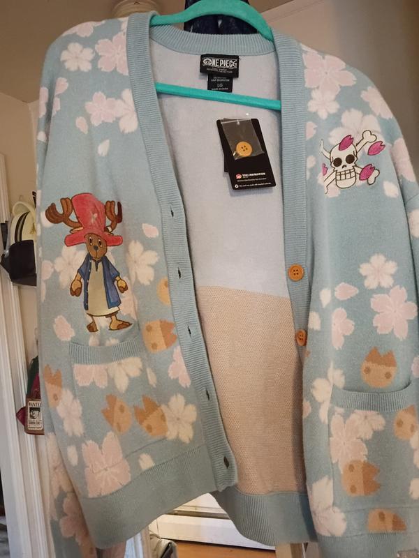 One Piece Chopper Cherry Blossoms Girls Cardigan | Hot Topic