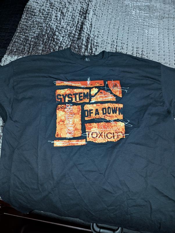 System Of A Down Toxicity Tracklist T-Shirt | Hot Topic
