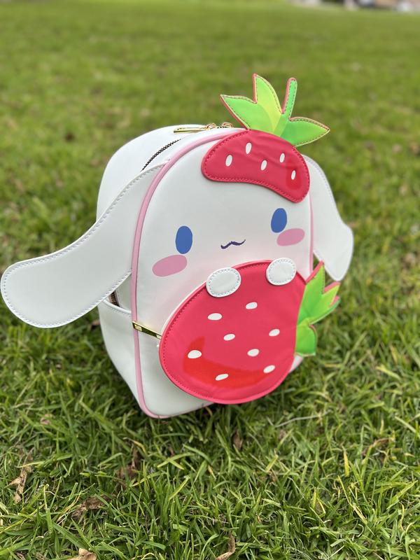 Deals Loungefly Cinnamoroll Strawberries Mini Backpack set F