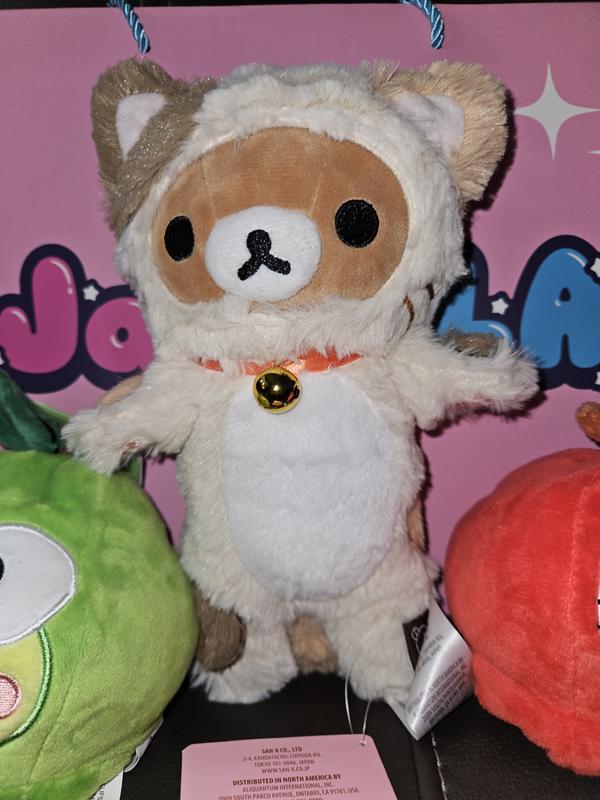 harukuma Rilakkuma Head Plush Crossbody Bag | Hot Topic