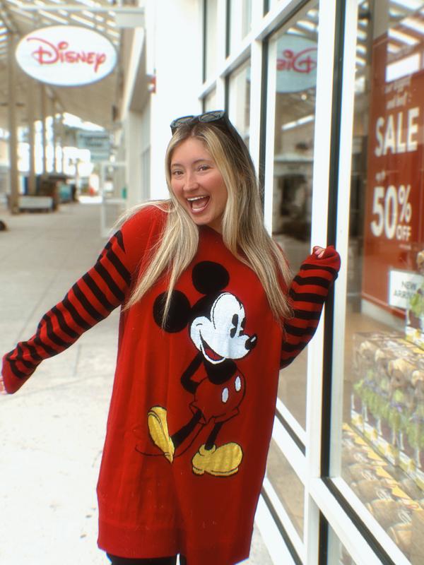 Mickey mouse sweatshirt clearance dress