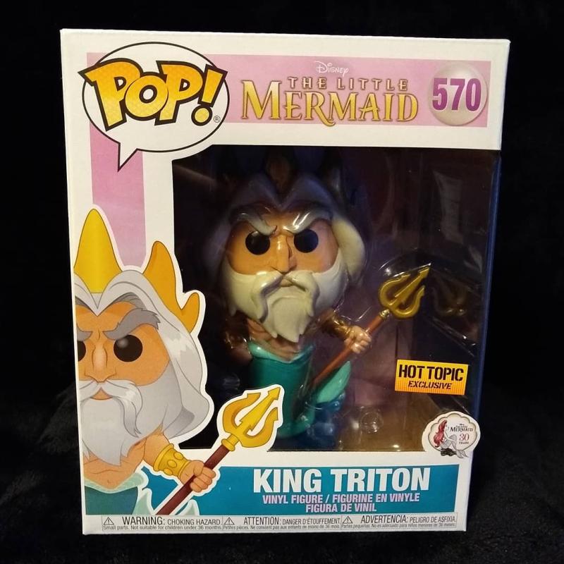 King Triton (The Little Mermaid) Disney Funko Pop! – Collector's