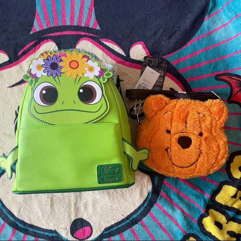 Loungefly Disney Winnie The Pooh Pumpkin Fuzzy Crossbody Bag | Hot