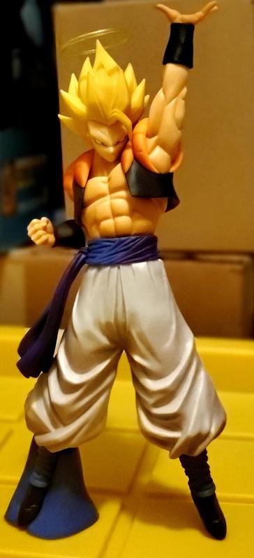 Figurine Dragon Ball Banpresto – Gogeta, Collab Legend, état Bon, PVC