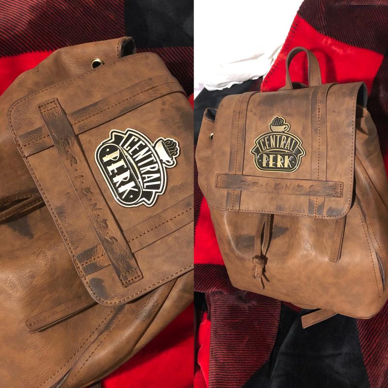 friends central perk brown mini backpack Friends Central Perk Brown Mini Backpack