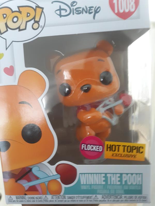 Funko Pop Disney Winnie the Pooh Flocked Cupido San Valentin FUNKO