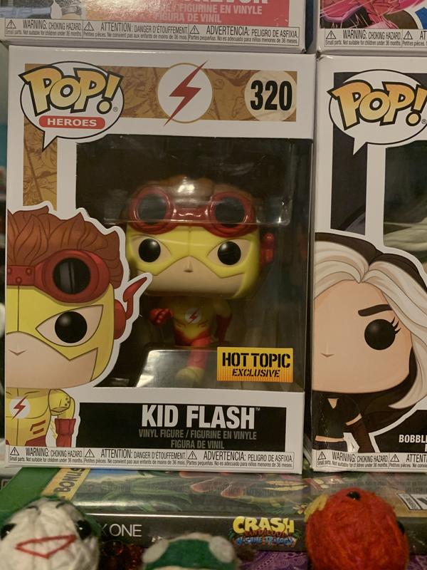 Funko DC Comics The Flash Pop! Heroes Kid Flash Vinyl Figure Hot