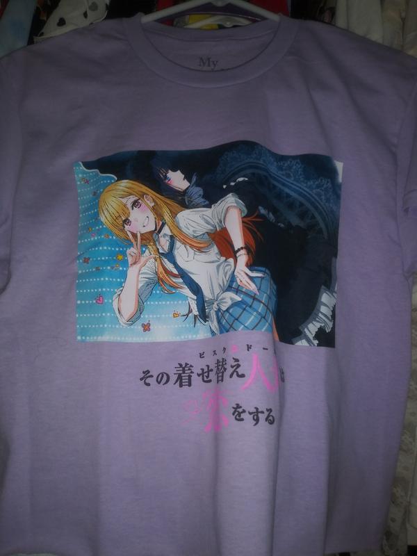 My Dress-Up Darling Marin & Shizuku Girls Crop T-Shirt | Hot