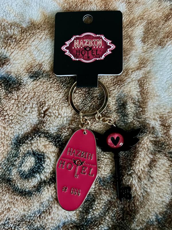 Hazbin Hotel KeeKee Tag Key Chain | Hot Topic