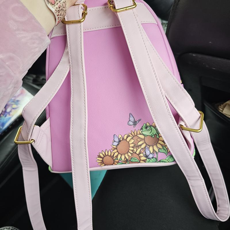 Loungefly Disney Tangled Sunflower Field Mini Backpack | Hot  display picture 2