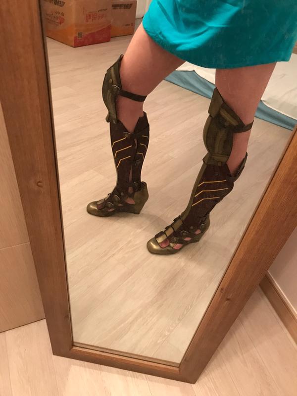 Wonder woman best sale wedge boots