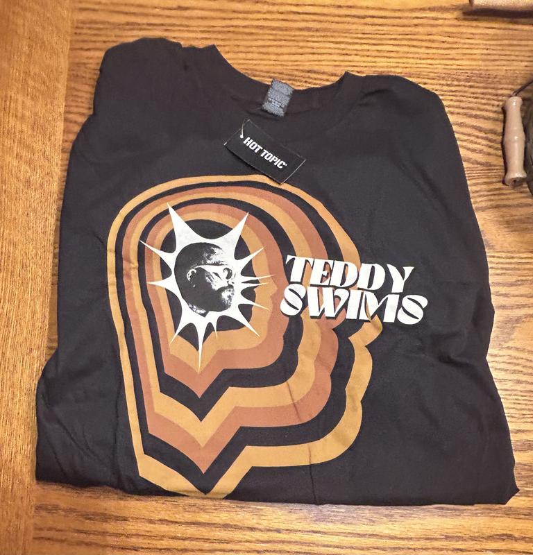 Teddy Swims Profile Outline T-Shirt | Hot Topic