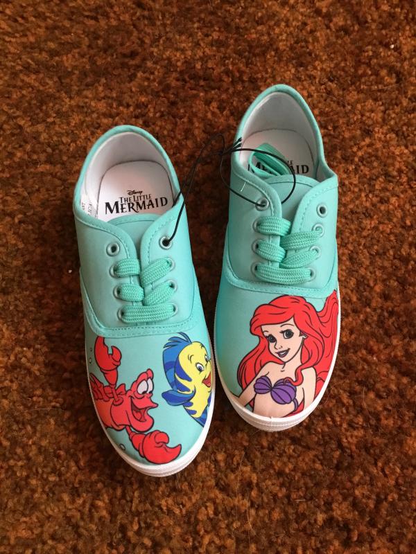 Little mermaid sneakers hot sale for adults